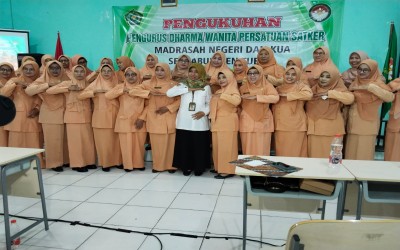 Dharma Wanita MAN 1 Tuban Hadiri Pengukuhan Pengurus DWP Satker Madrasah Negeri dan KUA se-Kabupaten Tuban