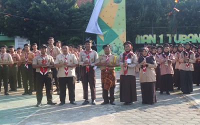 Masa Orientasi Pramuka dan Penerimaan Tamu Ambalan