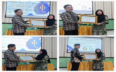 MAN 1 TUBAN RAIH PERINGKAT KE 3 PENYAMPAIAN LPJ BENDAHARA TRIWULAN 1
