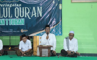 Keluarga Besar MAN 1 Tuban Perinagti Nuzulul Qur'an